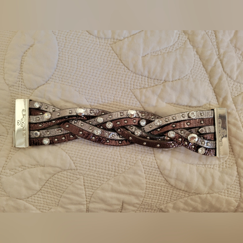 EUC Brighton Thea Harlow Leather Bracelet
